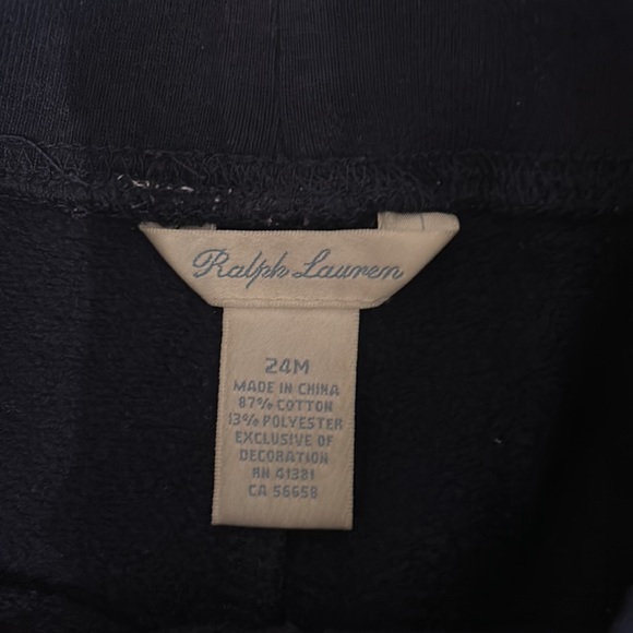 RED Ralph Lauren Football Romper w/feet out. Rugby style. 12M. 1944 Champs - Picture 6 of 6